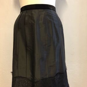 LOFT Skirts - Ann Taylor Loft Black Silk Skirt, 6 LOFT Skirts - Ann Taylor Loft Black Silk Skirt, 6